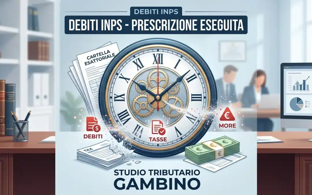PRESCRIZIONE DI 22 MILA EURO DI CONTRIBUTI INPS SU ISCRIZIONE IPOTECARIA