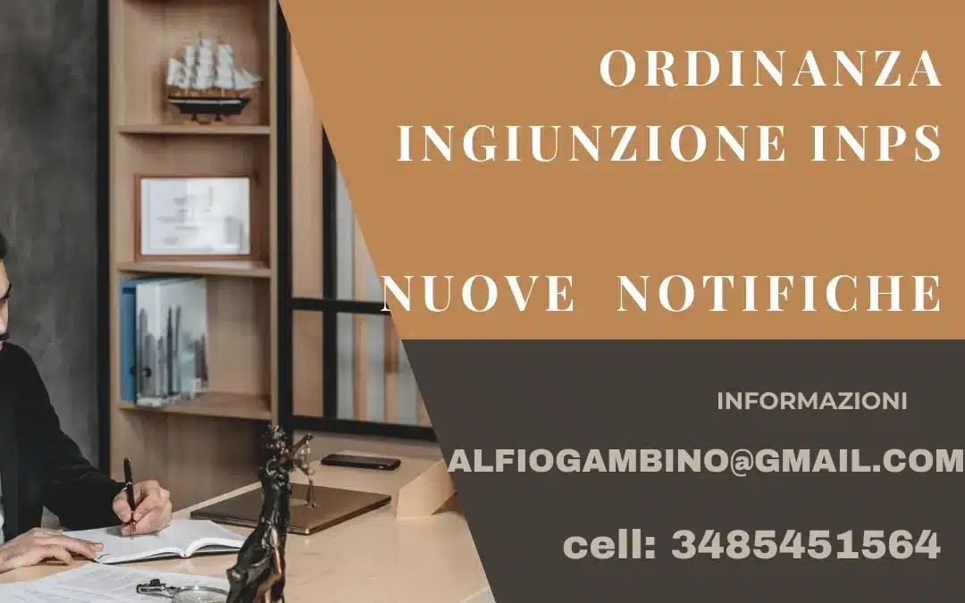 ORDINANZA INGIUNZIONE. NUOVE NOTIFICHE IN ARRIVO. COSA FARE?
